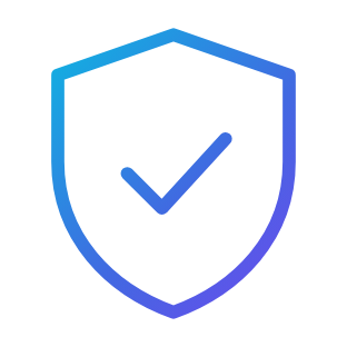 Shield with a check mark